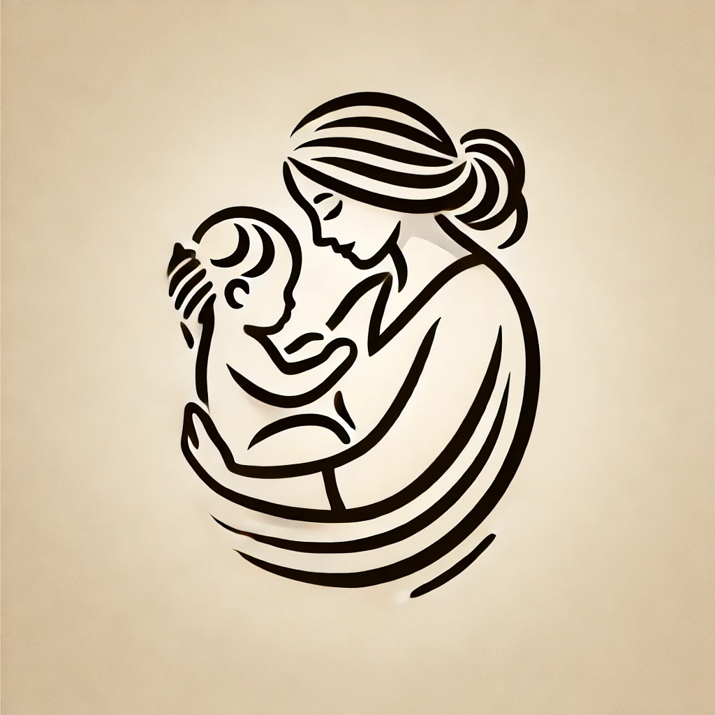 ギフテッド・2E・不登校の子どもを育てる母のイラスト
