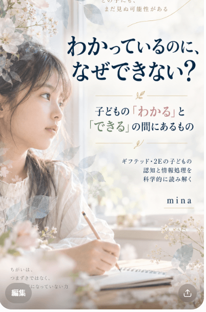 わかっているのにできないギフテッド本の表紙